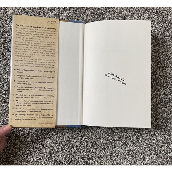 Gumption: Relighting the Torch of Freedom Hardcover Novel Book by Nick Offerman - Picture 3 of 10